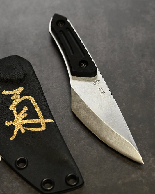 Kobe Exhibition Limited “Kaya” by Kiku Knives (Kikuo Matsuda) OU-31 Steel · Black G10 · Extremely Rare Piece
