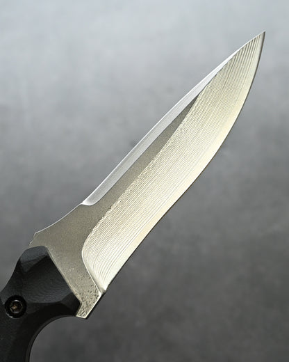 Ultra-Rare | Lake Biwa Exhibition Model | Kiku Matsuda “Breeze” (微風) | SPG2 Laminated Outdoor Fixed Blade | G10 Handle