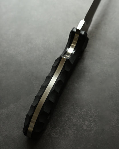 Ultra-Rare | Lake Biwa Exhibition Model | Kiku Matsuda “Breeze” (微風) | SPG2 Laminated Outdoor Fixed Blade | G10 Handle