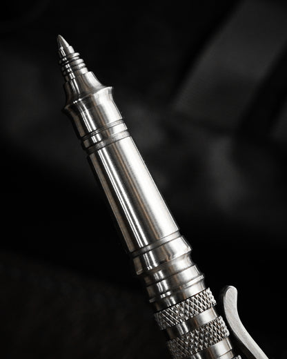 Hidetoshi Nakayama Stainless Steel Click Pen L Handmade Mechanical Pen