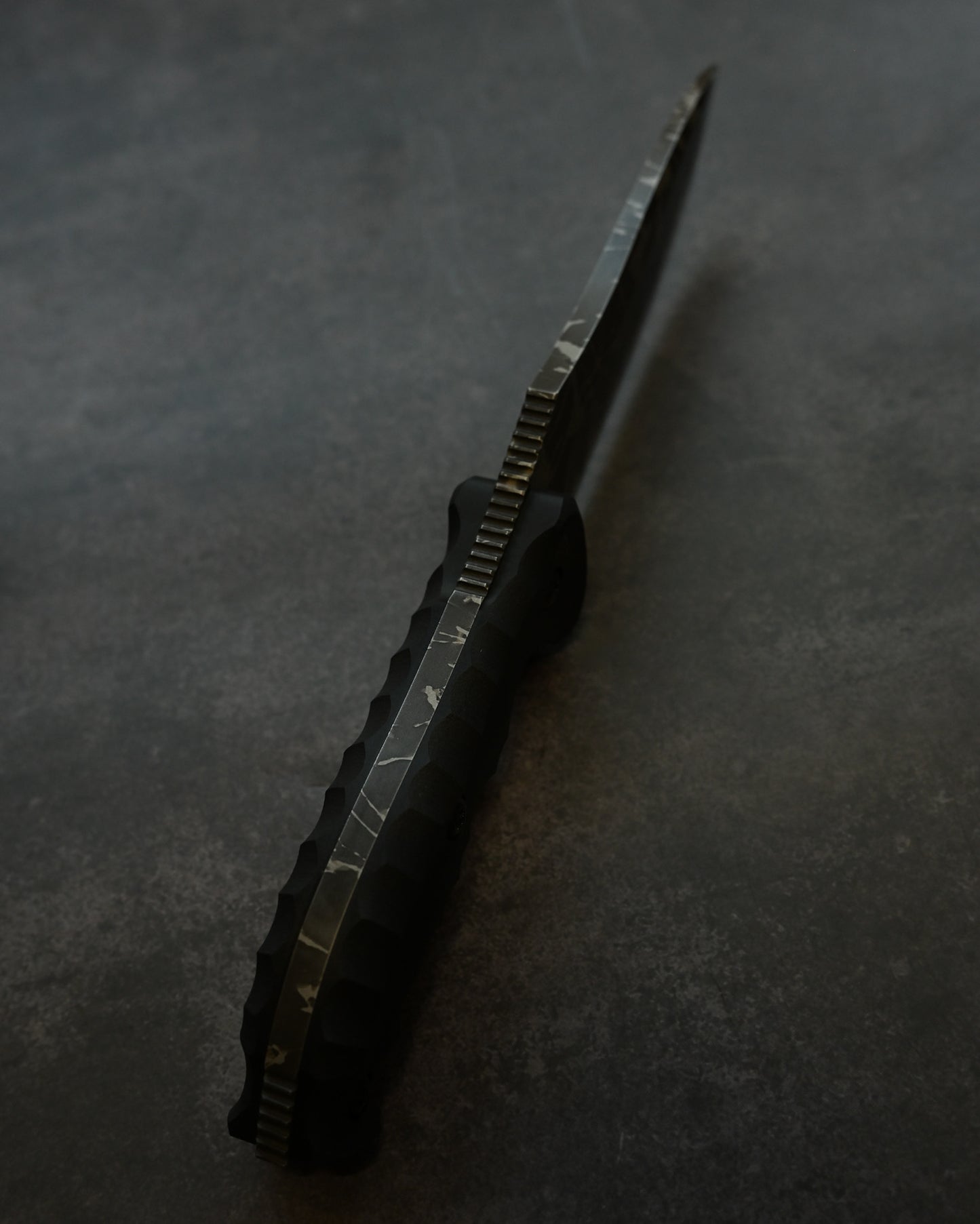 Kiku Matsuda “Police L”｜OU-31 Tool Steel × Black G10 Handle｜Handmade in Japan