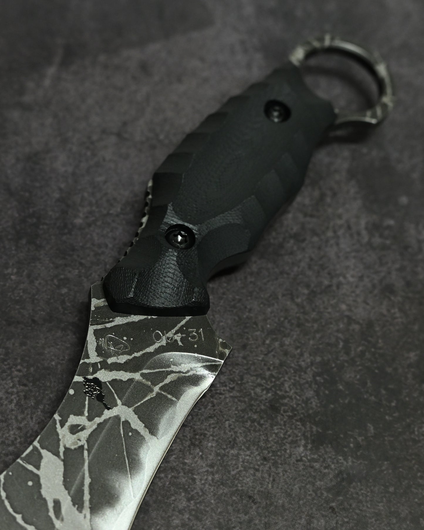 Extremely Rare｜Lake Biwa Exhibition Edition｜Kiku Matsuda “Kogetsu”｜OU-31 Outdoor Fixed Blade｜G10 Handle