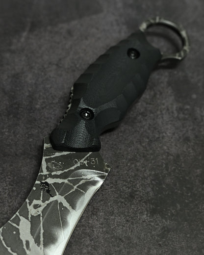 Extremely Rare｜Lake Biwa Exhibition Edition｜Kiku Matsuda “Kogetsu”｜OU-31 Outdoor Fixed Blade｜G10 Handle