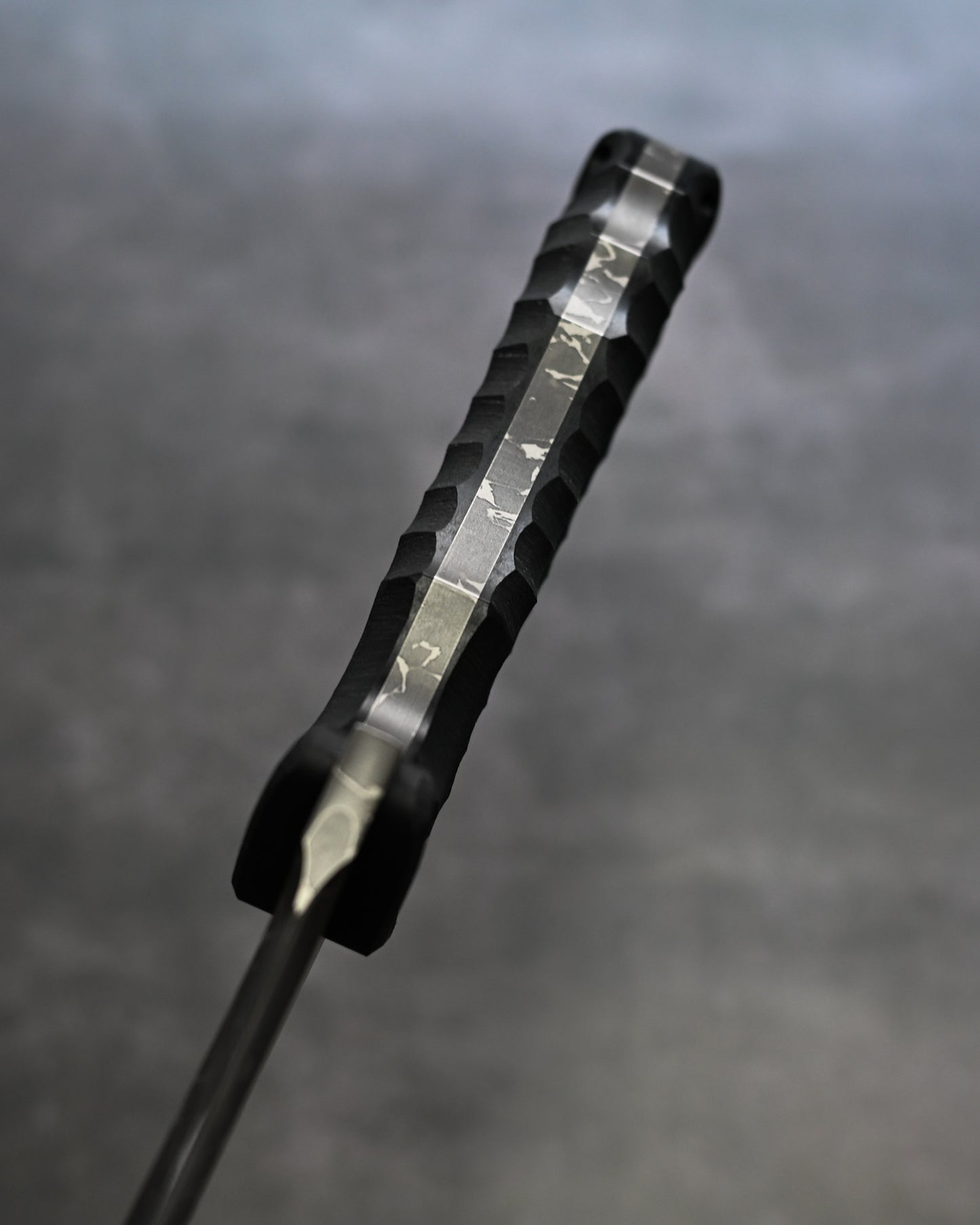 松田菊男作「銀龍」 OU-31鋼材・G10ハンドル 極めて希少・極厚ブレード仕様