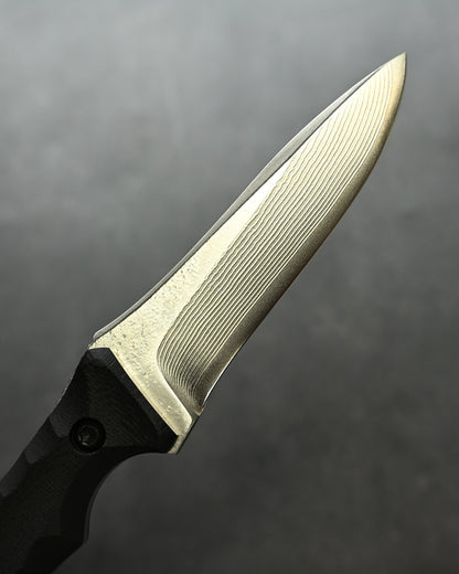 Ultra-Rare | 2025 BIWAMASU Market Exhibition Model | Kiku Matsuda “Kōfū” (江風) | SPG-2 Outdoor Fixed Blade | G10 Handle