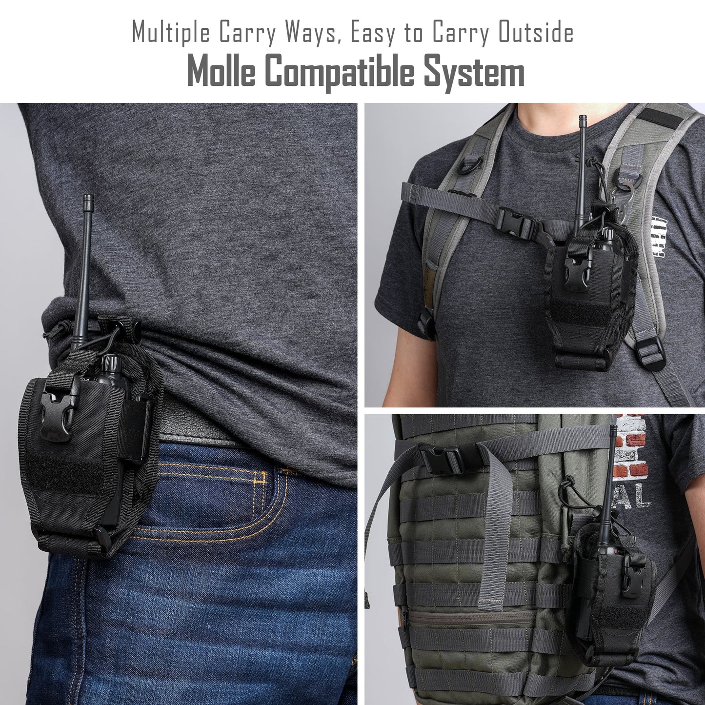 Tacitical_Geek EXT10 Walkie-Talkie Sheath