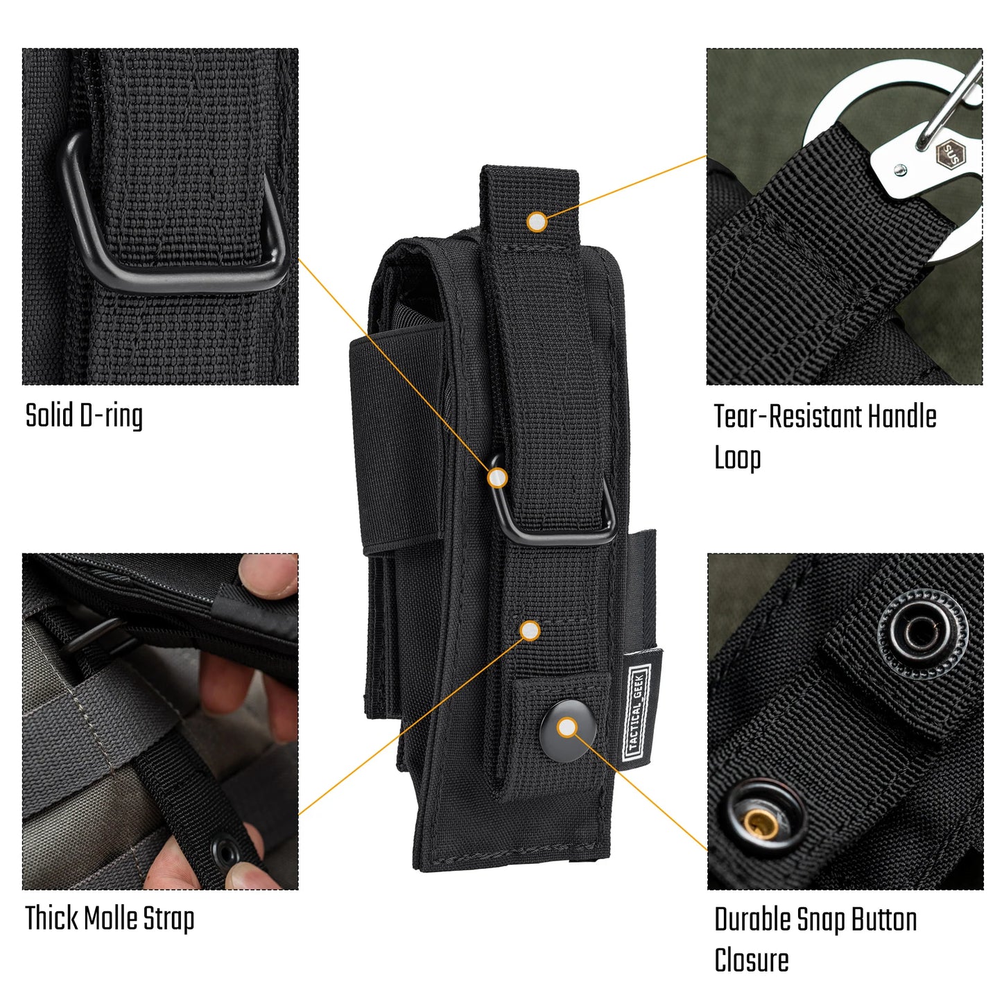 Tactical_Geek EXT8 Single Pistol Mag Pouch