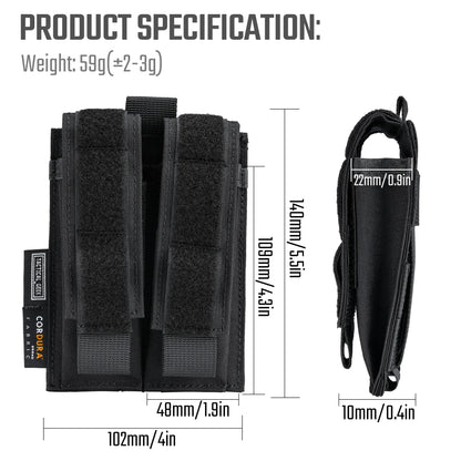 Tactical_Geek EXT9 Double Pistol Mag Pouch