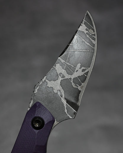 Kikuknives Masayuki Matsuda Custom Knife “Uribō” Outdoor Knife – OU-31 Steel