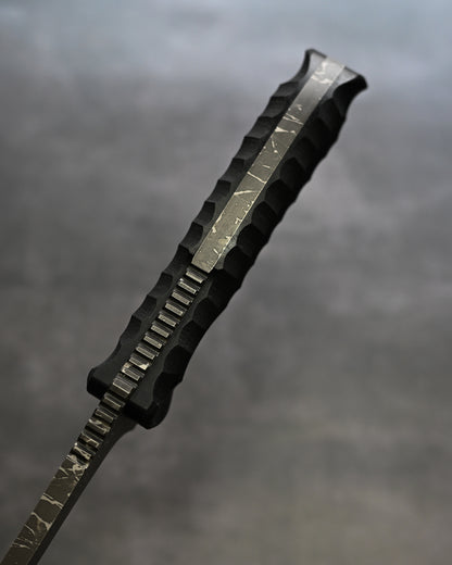 松田菊男作「銀龍」 OU-31鋼材・G10ハンドル 極めて希少・極厚ブレード仕様