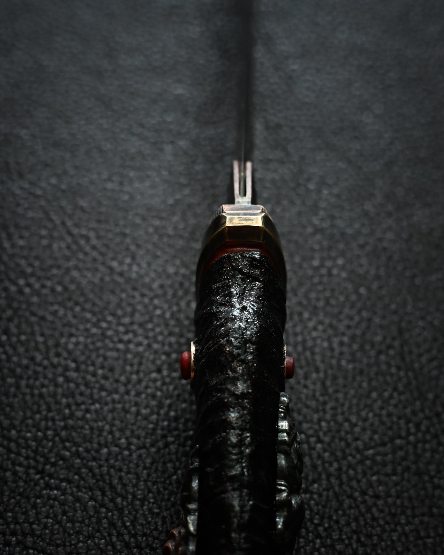 Yukio Nibu – One-Off Custom Knife No. R8-7 Reclaimed Japanese Sword Fragment Carbon Steel