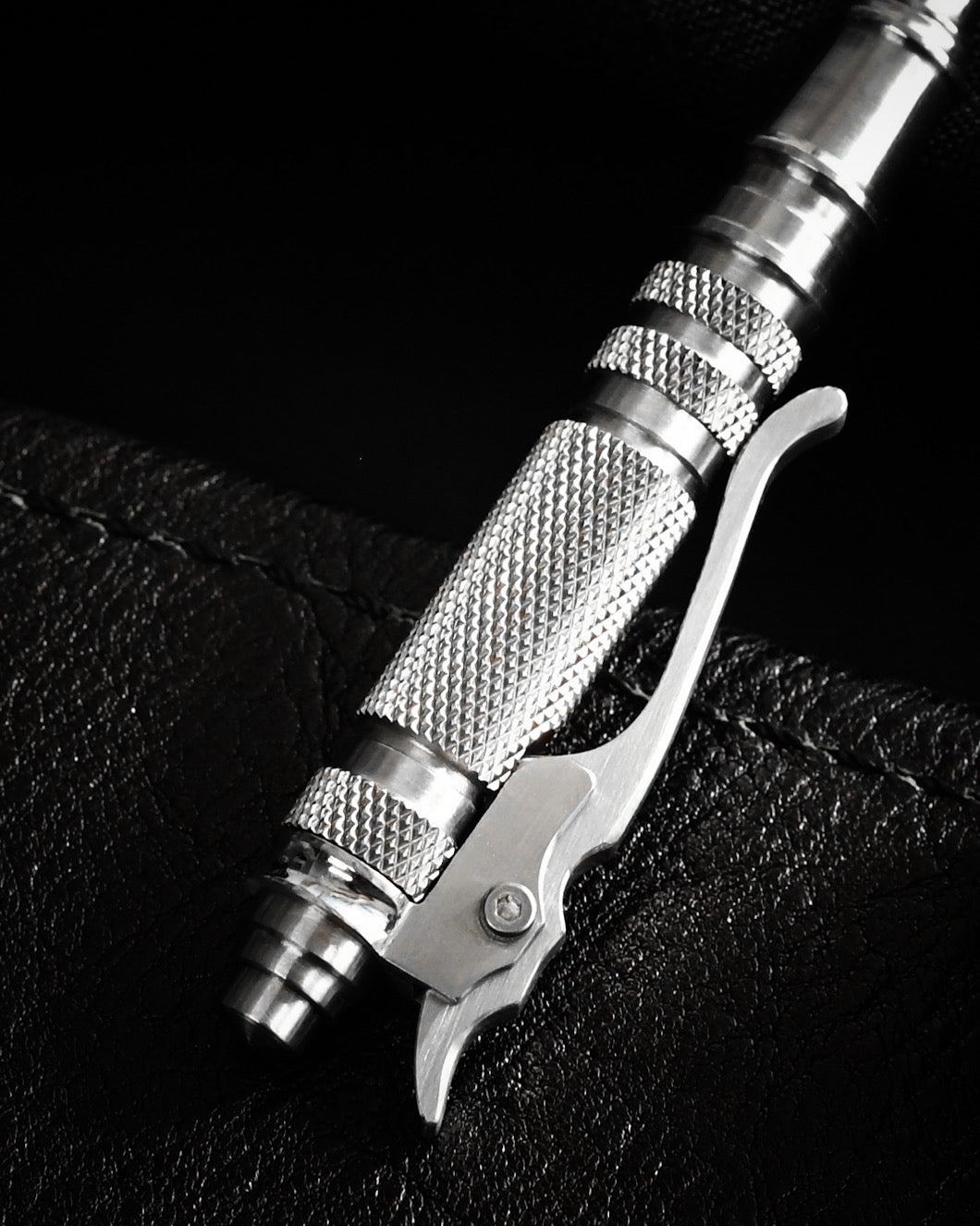 Hidetoshi Nakayama Mini  Stainless Steel Click Pen S  Handmade Mechanical Pen