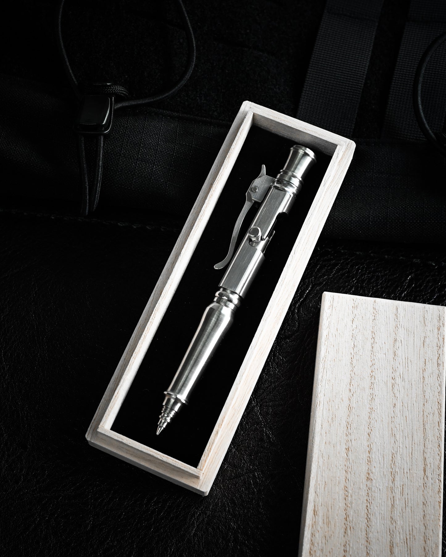 Hidetoshi Nakayama Custom Stainless Steel Bolt-Action Tactical Pen Knife