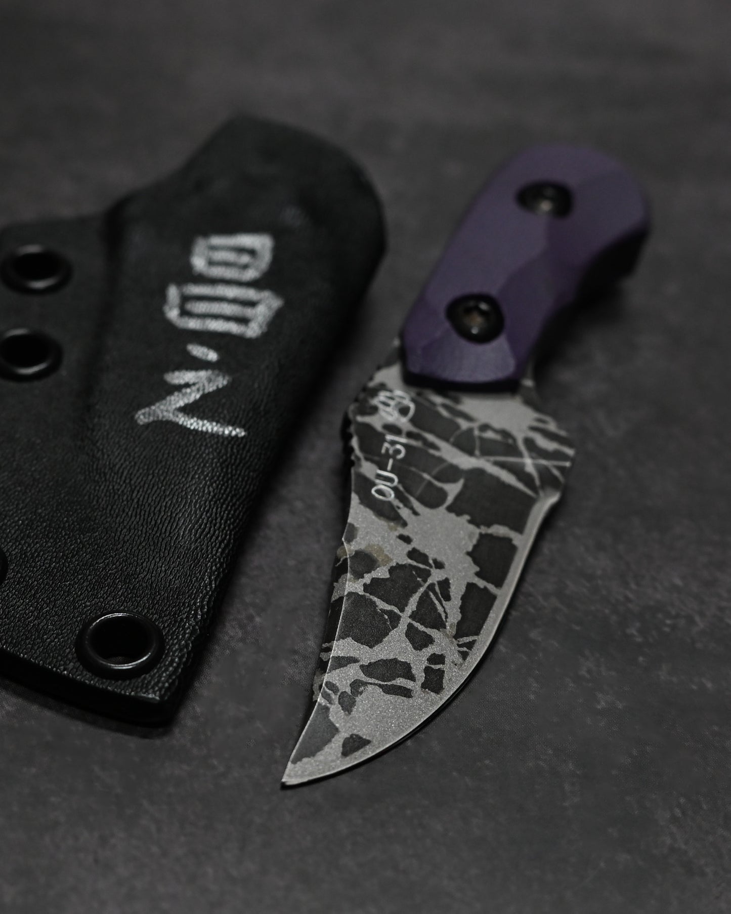 Kikuknives Masayuki Matsuda Custom Knife “Uribō” Outdoor Knife – OU-31 Steel