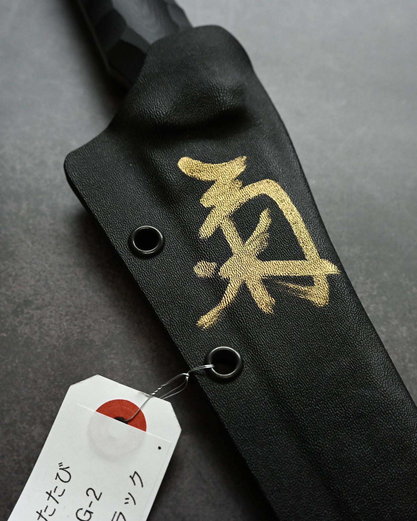 Kikuknives Matatabi | SPG2 Laminated Steel × G-10 Black Handle | Kiku Matsuda Custom Knife