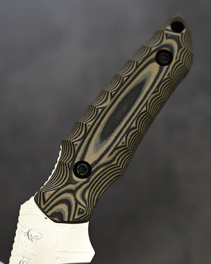 Kobe Exhibition Limited Extremely Rare Kiku Knives Kikuo Matsuda Ayumodoki OU31 Satin Steel G10 Handle