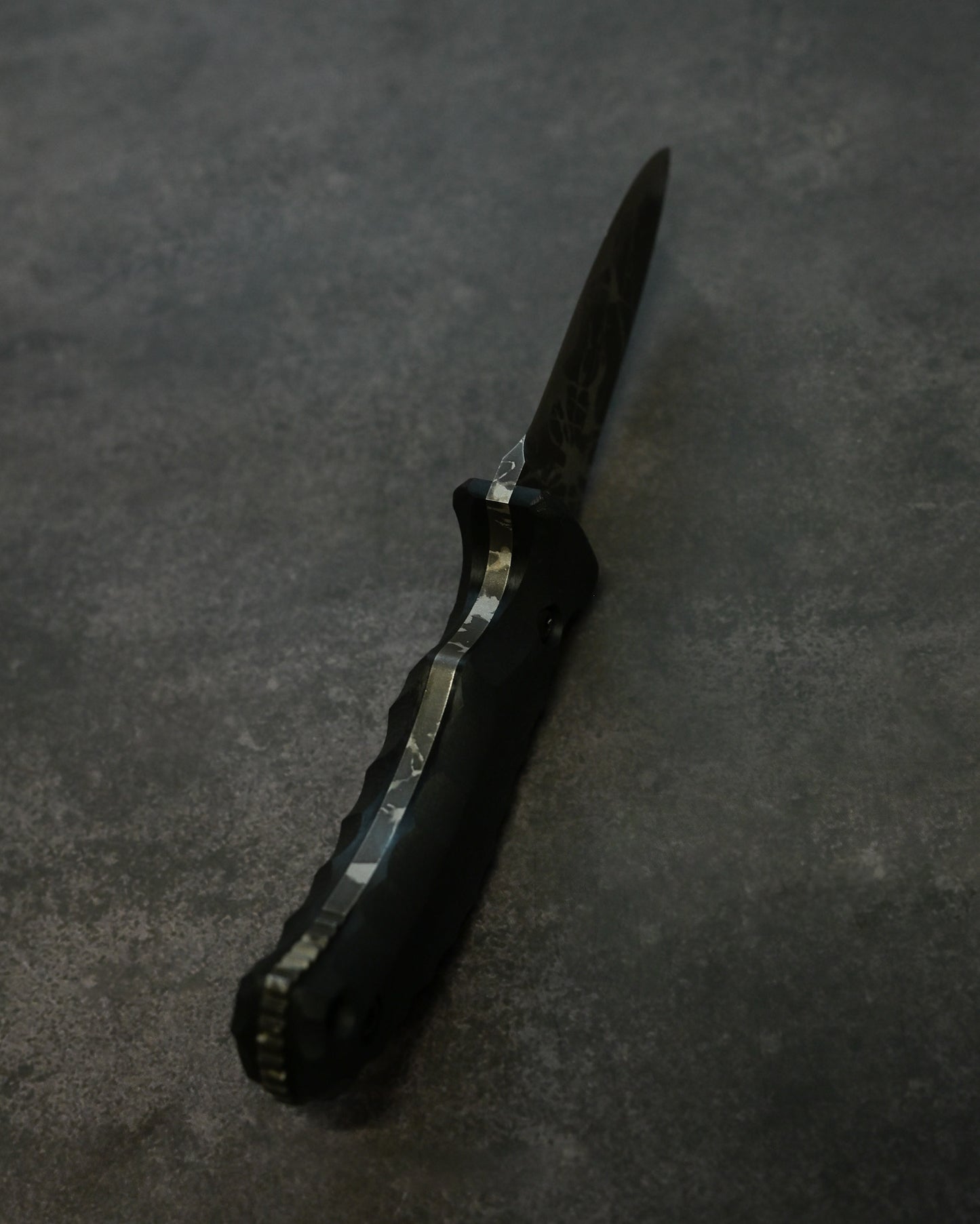 Limited Edition｜Kiku Matsuda “Southern Cross”｜OU-31 Outdoor Fixed Blade｜Black G10 Handle｜Handmade in Japan