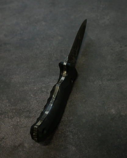 Limited Edition｜Kiku Matsuda “Southern Cross”｜OU-31 Outdoor Fixed Blade｜Black G10 Handle｜Handmade in Japan