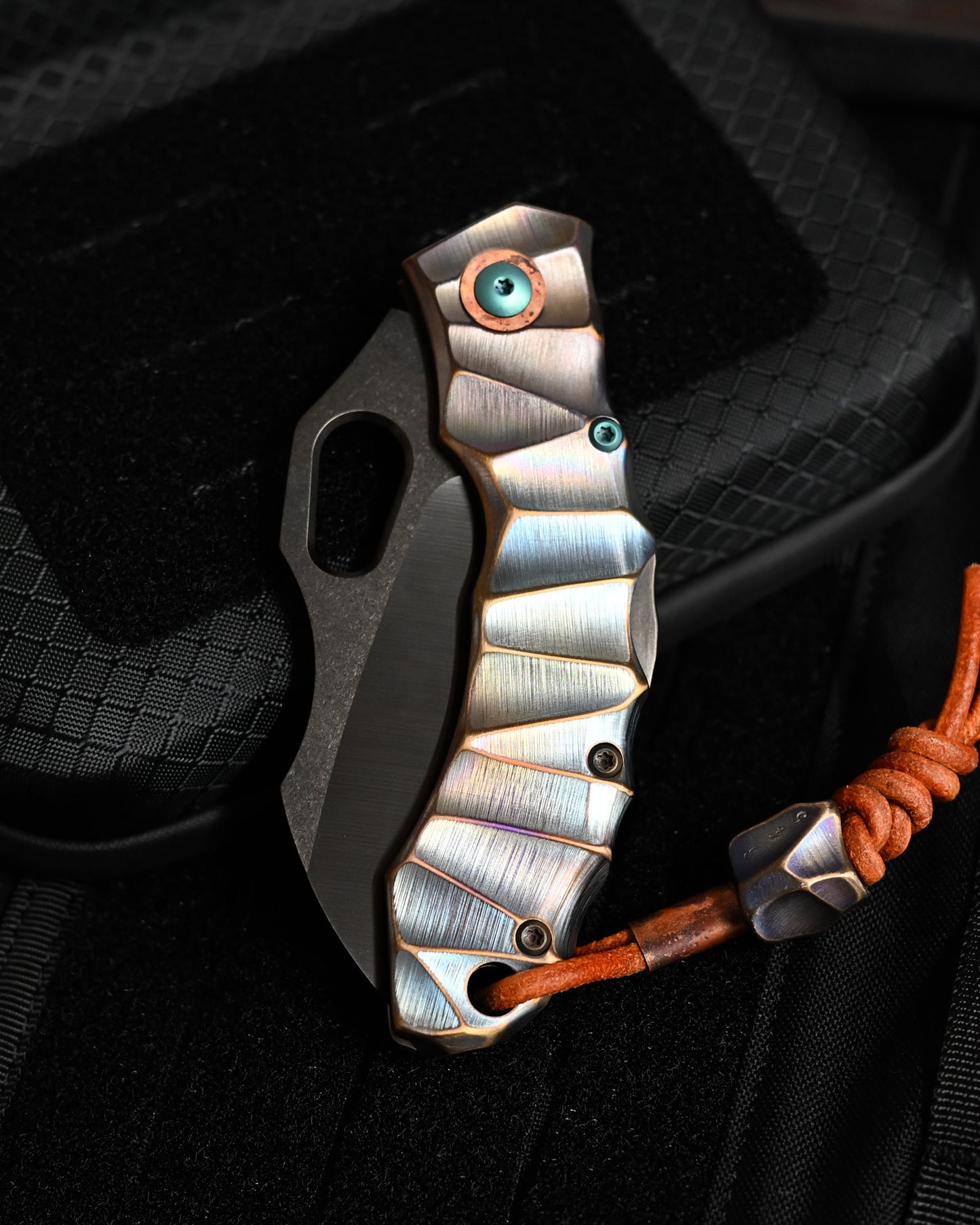 Homer Knife Hero #149 Custom Quick-Opening DLC Coated EDC Knife