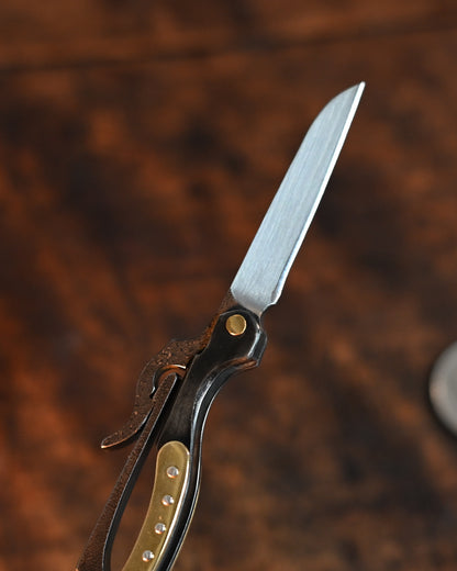 Handmade in Japan - Hidetoshi Nakayama’s Miniature Seahorse Knife, Vintage EDC Pocket Tool