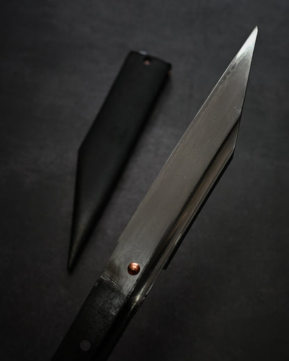 Yukio Nibu One-Off Custom Knife R8-15 – Reclaimed Kamakura-Period Tachi Fragment