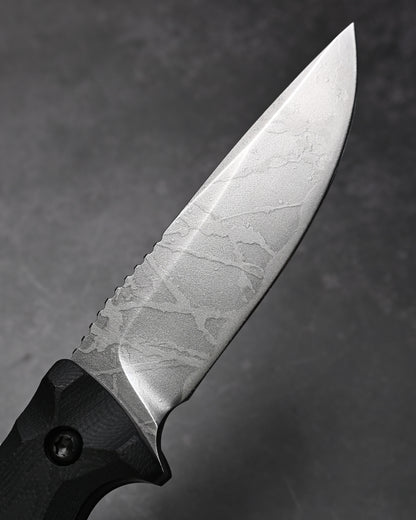 Rare Kiku Knives by Kikuo Matsuda “Yamaboshi” Custom Outdoor Knife – OU-31 Blade