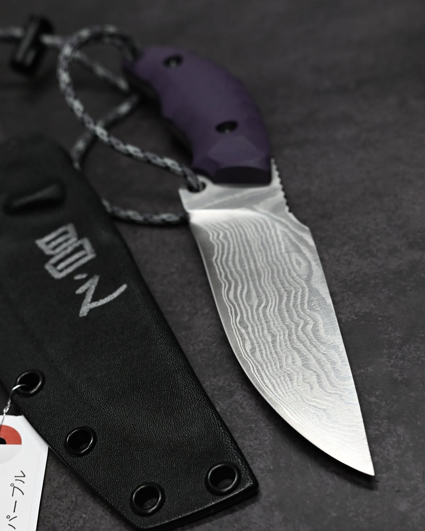 Kikuknives Kiku Matsuda Custom Knife
“Minimalist Forged” Outdoor Knife – SPG-2 Laminated Steel (Forged Version)