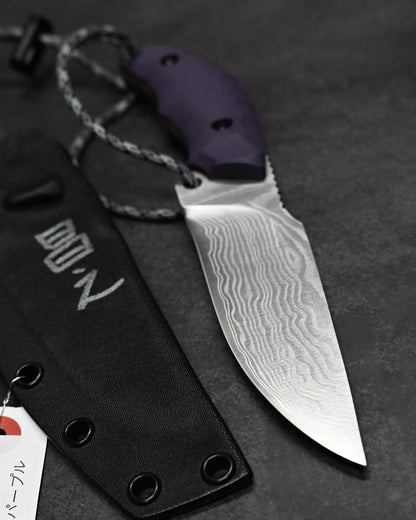 Kikuknives Kiku Matsuda Custom Knife
“Minimalist Forged” Outdoor Knife – SPG-2 Laminated Steel (Forged Version)