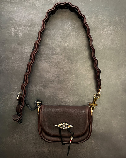 Wtopia CH4 ハンドメイド・カスタムバッグ バーガンディ（ワンオフ・一点物）