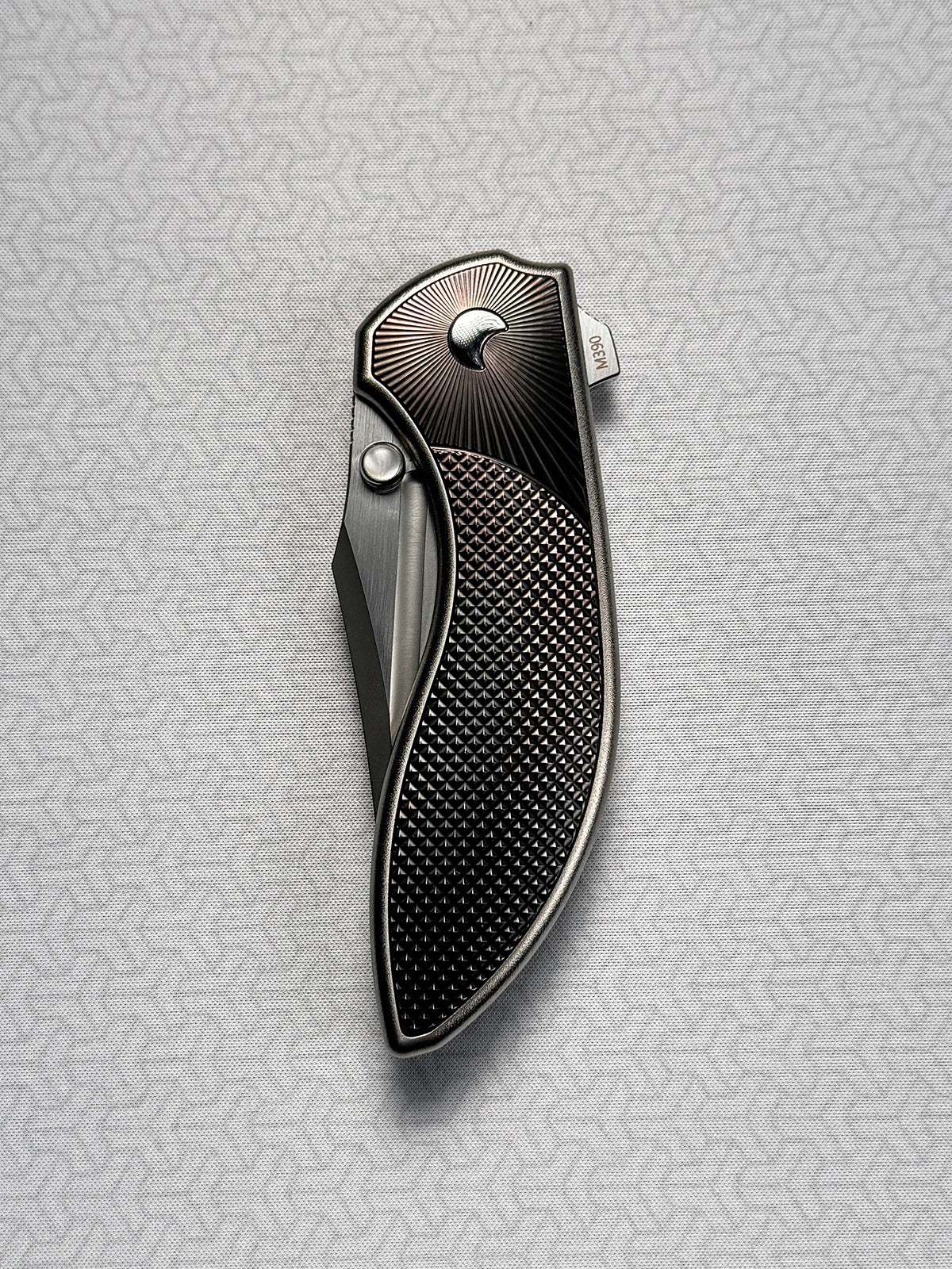 【Eclipse】Titanium Custom Folding Knife｜M390 Blade｜High-End Handmade EDC