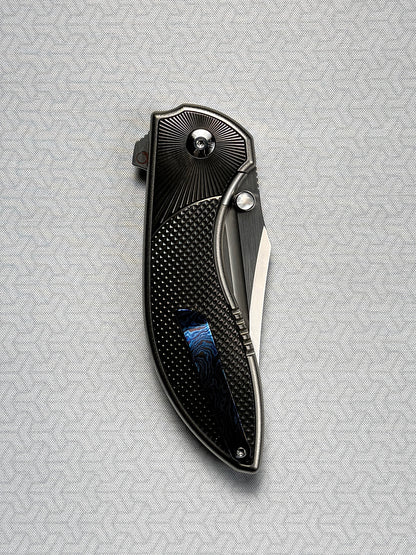【Eclipse】Titanium Custom Folding Knife｜M390 Blade｜High-End Handmade EDC
