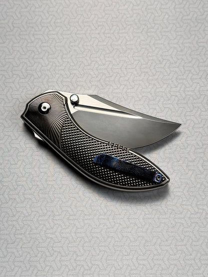 【Eclipse】Titanium Custom Folding Knife｜M390 Blade｜High-End Handmade EDC