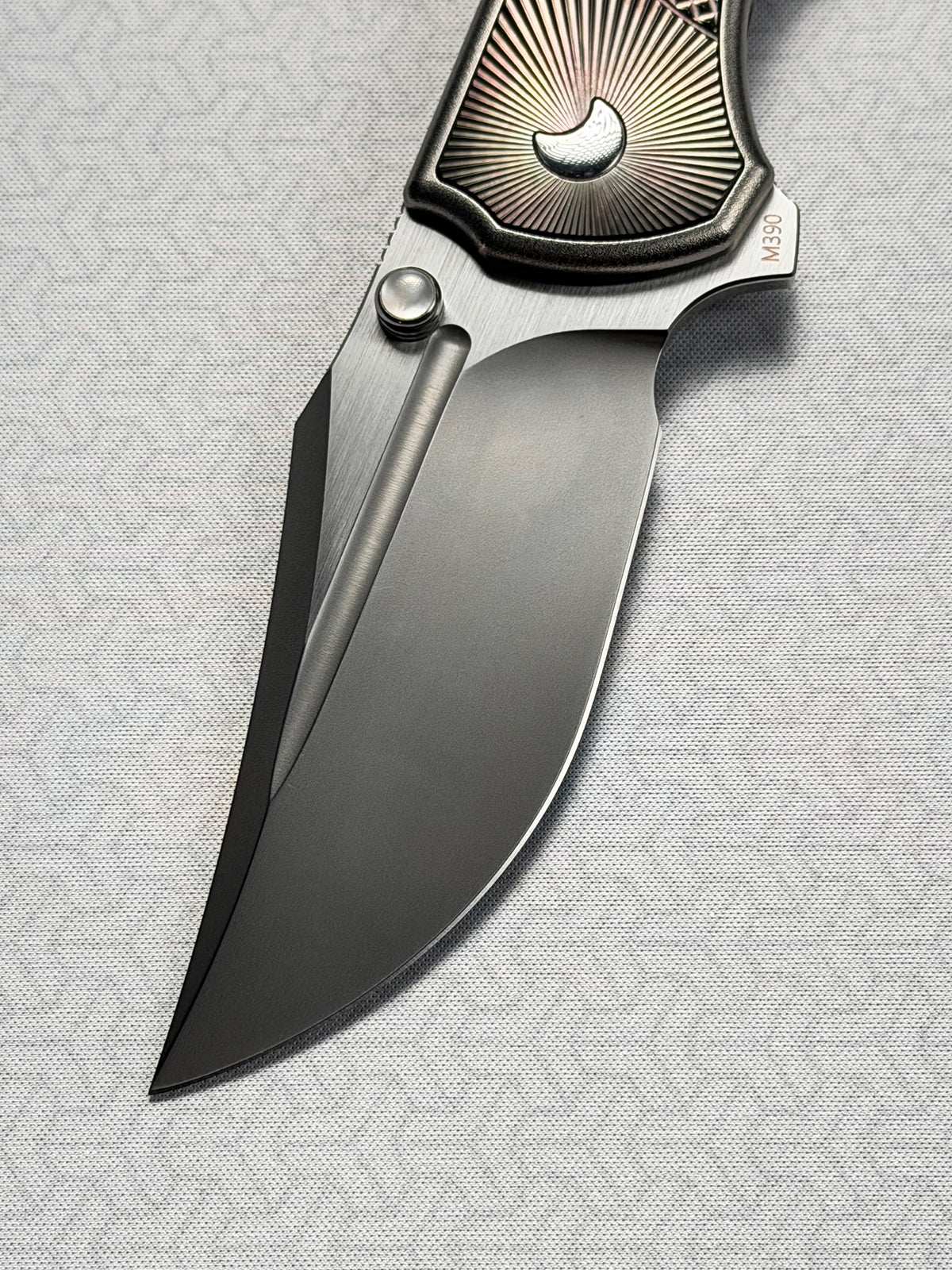 【Eclipse】Titanium Custom Folding Knife｜M390 Blade｜High-End Handmade EDC
