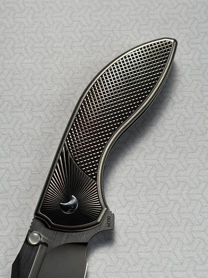 【Eclipse】Titanium Custom Folding Knife｜M390 Blade｜High-End Handmade EDC