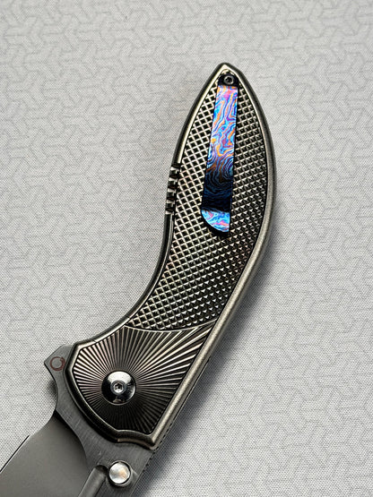 【Eclipse】Titanium Custom Folding Knife｜M390 Blade｜High-End Handmade EDC