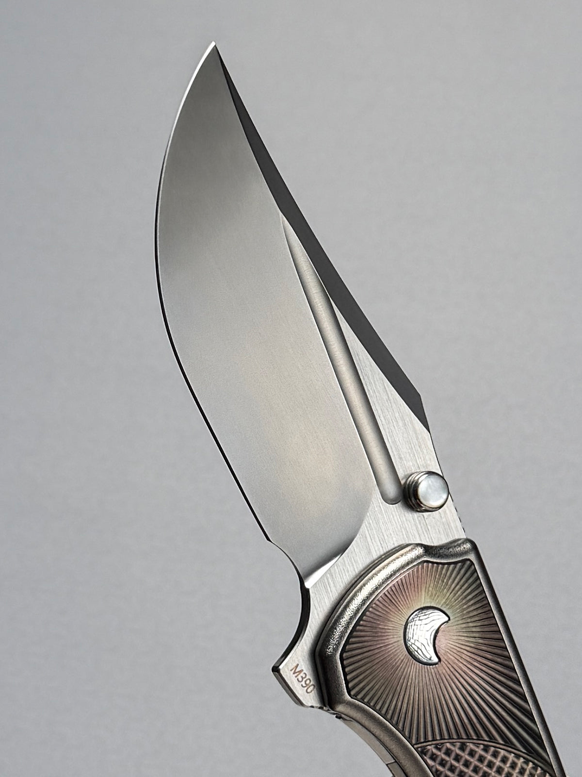【Eclipse】Titanium Custom Folding Knife｜M390 Blade｜High-End Handmade EDC