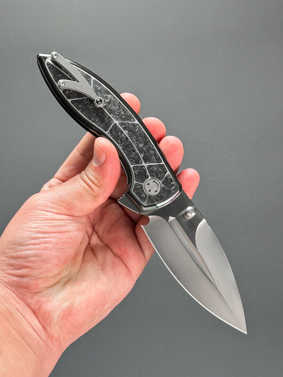 Infinite Charlie Knives Huadiao Quick-Open Folding Knife