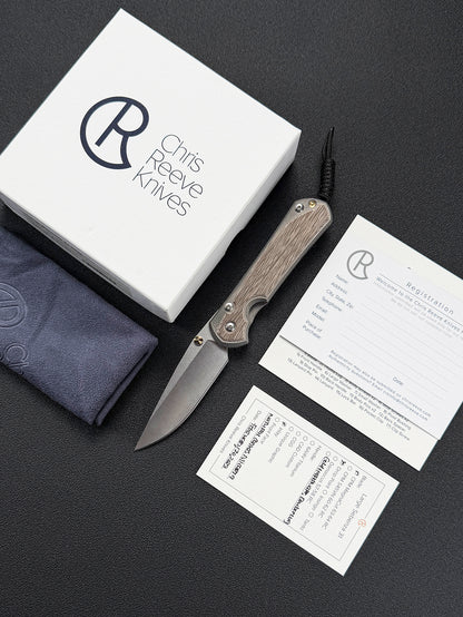 Chris Reeve Knives Large Sebenza 31 Natural Micarta Inlays CPM-MagnaCut｜2023年製 希少モデル