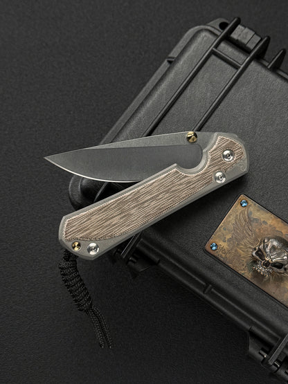Chris Reeve Knives Large Sebenza 31 Natural Micarta Inlays CPM-MagnaCut｜2023年製 希少モデル