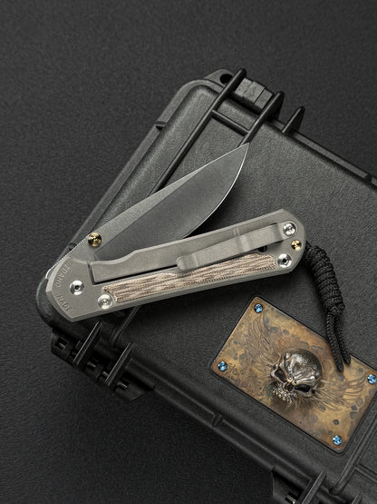 Chris Reeve Knives Large Sebenza 31 Natural Micarta Inlays CPM-MagnaCut｜2023年製 希少モデル