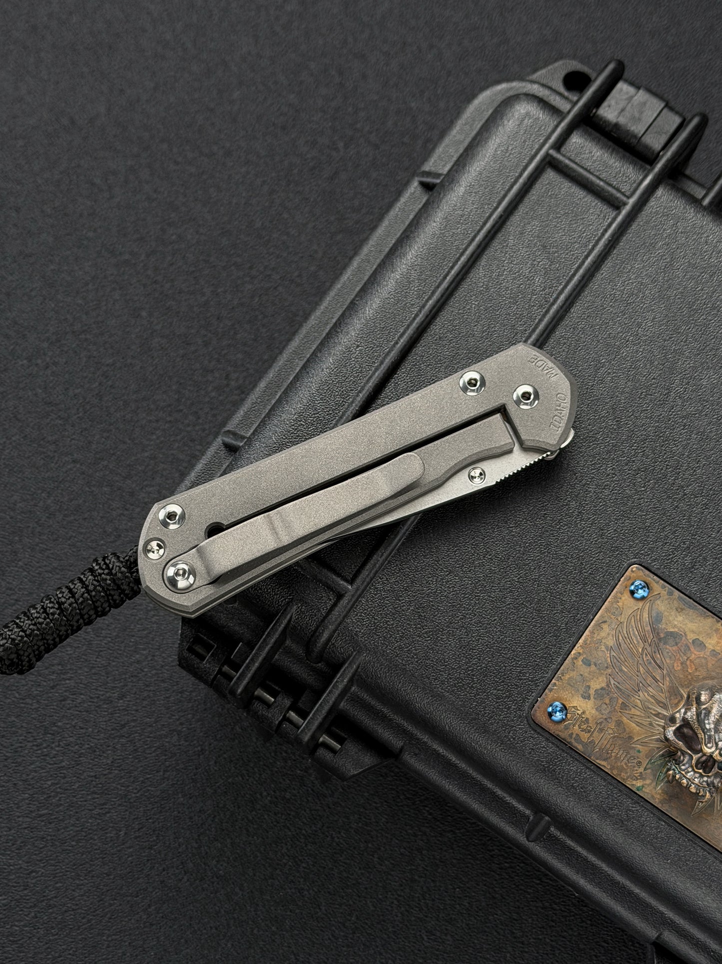Chris Reeve Knives Small Sebenza 21 Unique Graphic｜Rare Discontinued 2018 Model