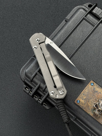Chris Reeve Knives Small Sebenza 21 Unique Graphic｜Rare Discontinued 2018 Model
