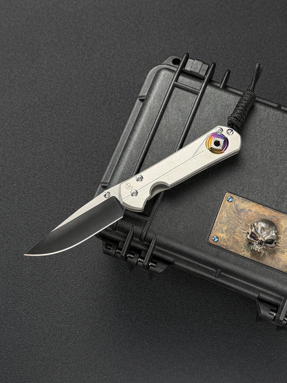 Chris Reeve Knives Small Sebenza 21 Unique Graphic｜Rare Discontinued 2018 Model
