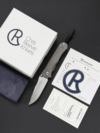 Chris Reeve Knives Umnumzaan Monkey Edge Frag Pattern CPM MagnaCut Rare 2022 Model
