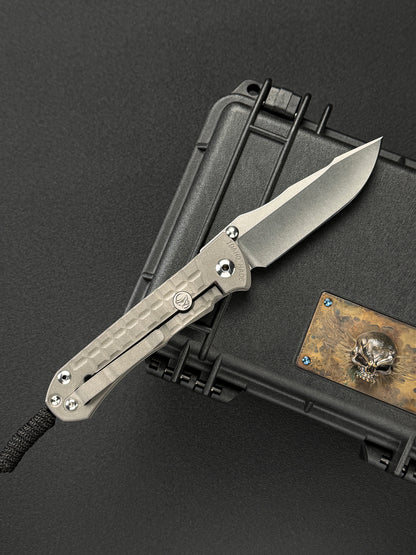 Chris Reeve Knives Umnumzaan Monkey Edge Frag Pattern CPM MagnaCut Rare 2022 Model