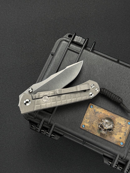Chris Reeve Knives Umnumzaan Monkey Edge Frag Pattern CPM MagnaCut Rare 2022 Model