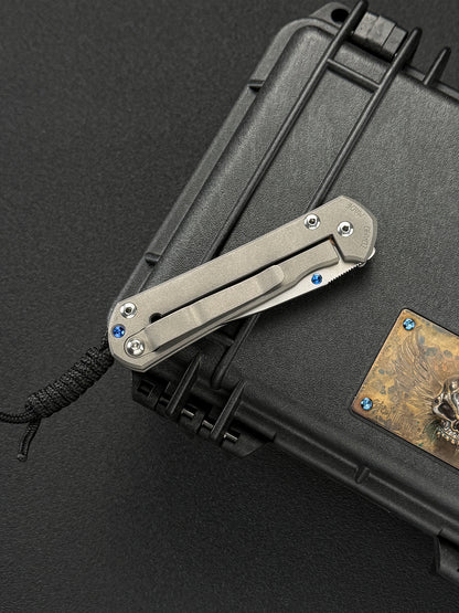 Chris Reeve Knives Small Sebenza 21 Graphic Model CPM S35VN Rare Discontinued 2018 Model