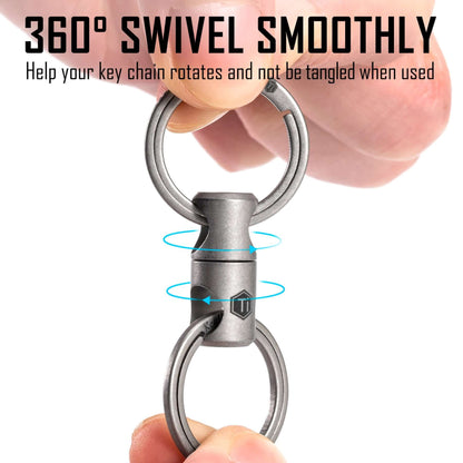 KeyUnity TITANIUM ALLOY KEYCHAIN KEY RING CONNECTOR