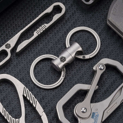 KeyUnity TITANIUM ALLOY KEYCHAIN KEY RING CONNECTOR