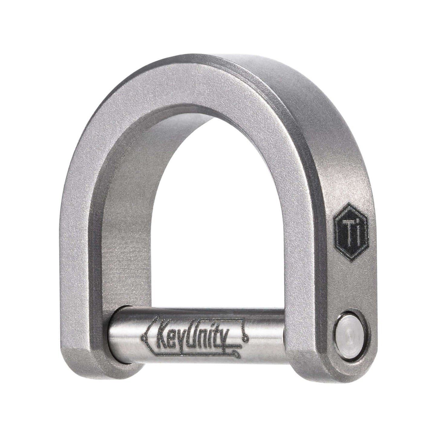 KeyUnity KA17 TITANIUM D SHAPED KEY RING